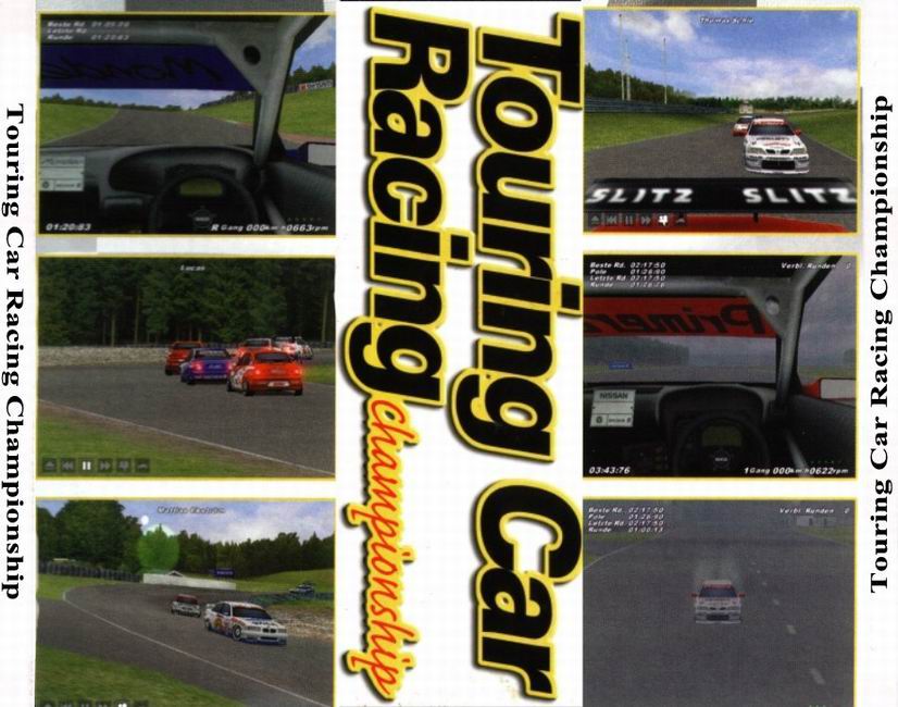Touring Car Racing Championship - zadn CD obal