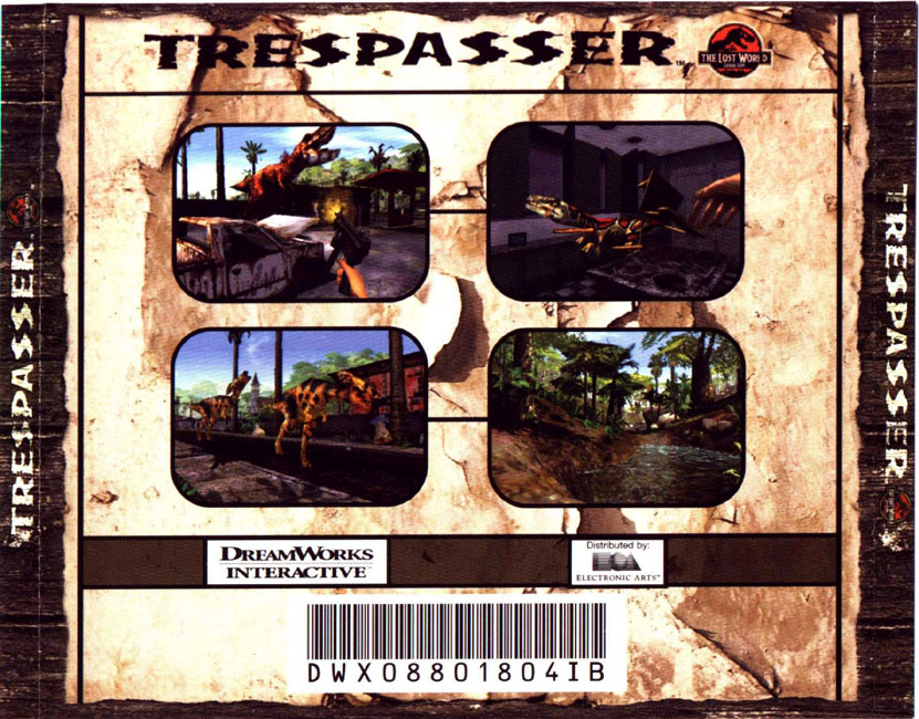 Trespasser - zadn CD obal