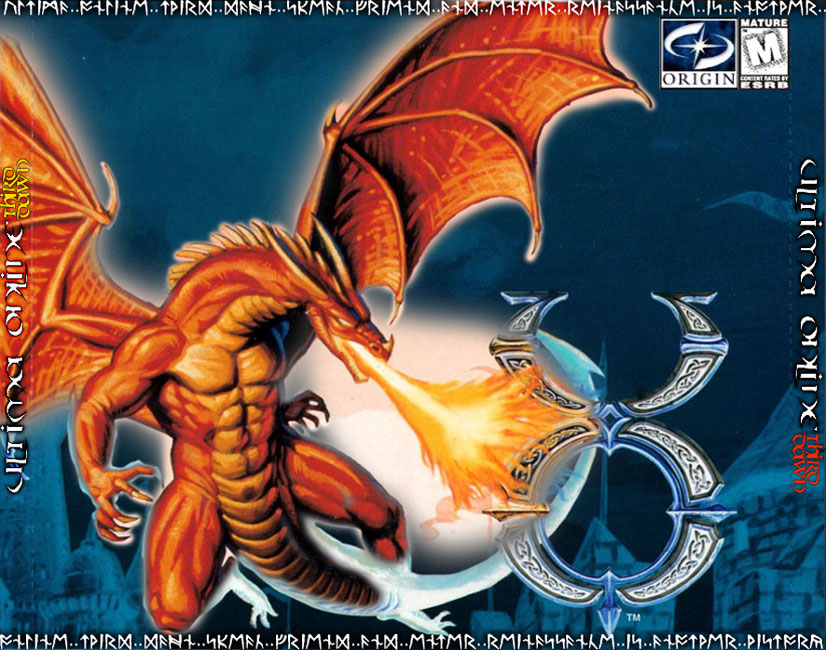 Ultima Online: Third Dawn - zadn CD obal