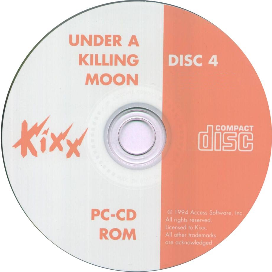 Under a Killing Moon - CD obal 4