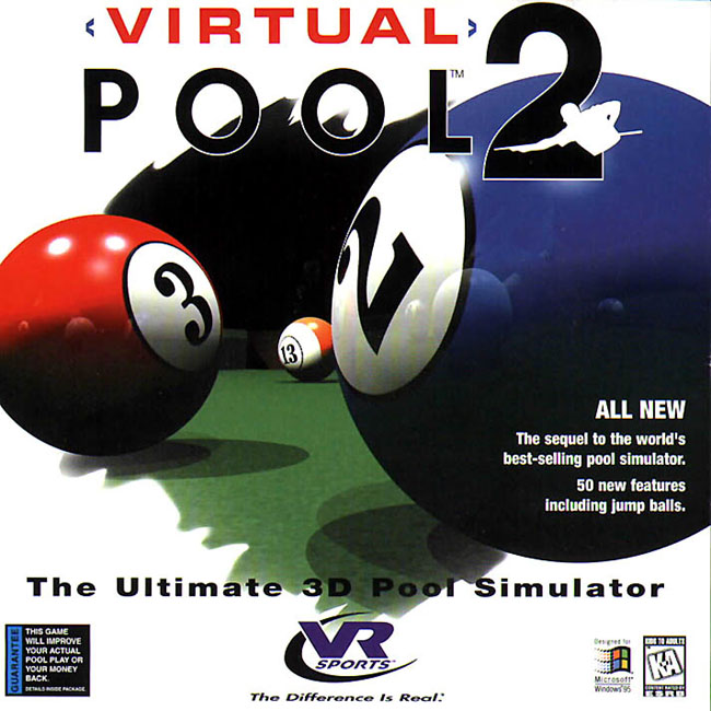 Virtual Pool 2 - predn CD obal