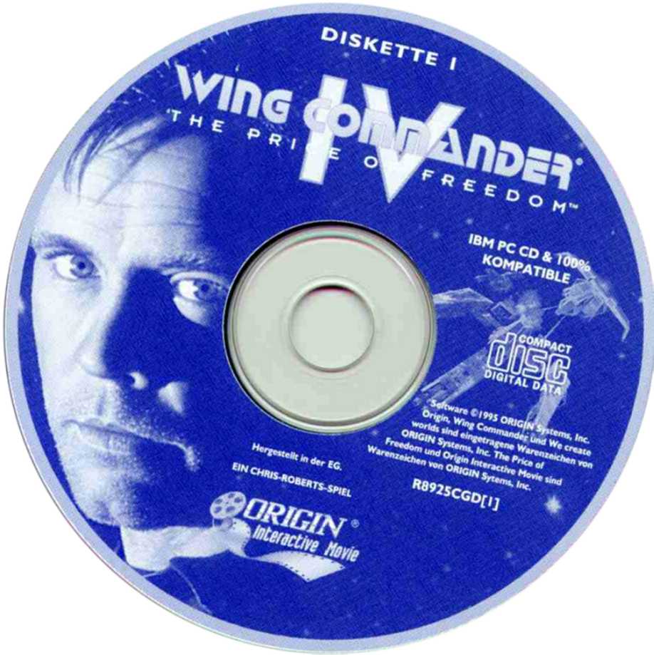 Wing Commander 4: The Price of Freedom - CD obal