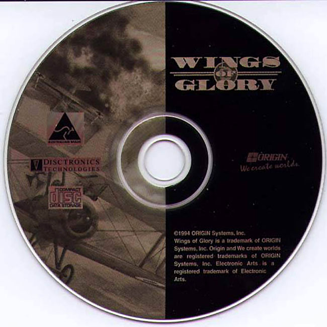 Wings of Glory - CD obal