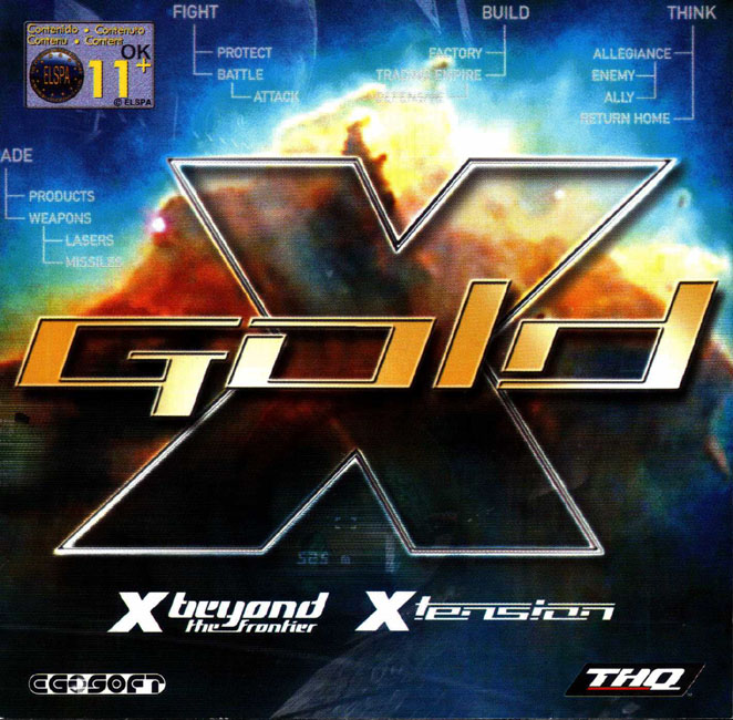 X: Gold - predn CD obal
