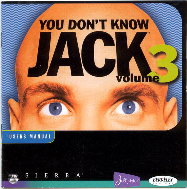 You Don't Know Jack: Volume 3 - predn CD obal
