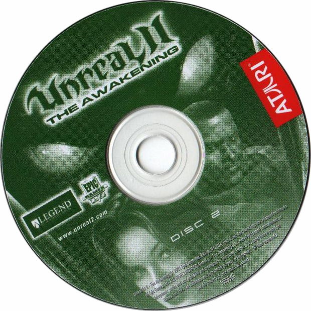 Unreal 2: The Awakening - CD obal 3
