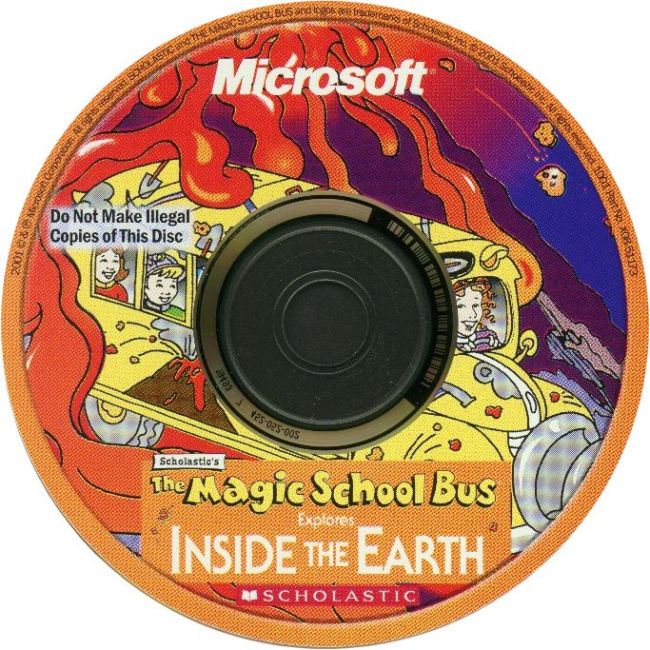 Magic School Bus: Inside the Earth - CD obal