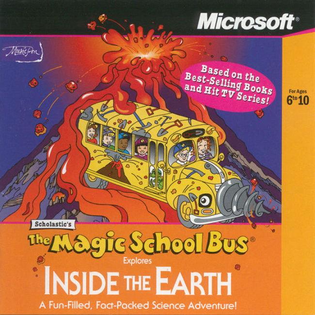 Magic School Bus: Inside the Earth - predn CD obal