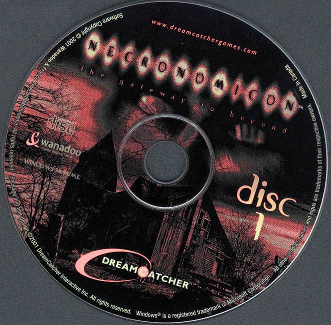 Necronomicon: The Gateway to Beyond - CD obal