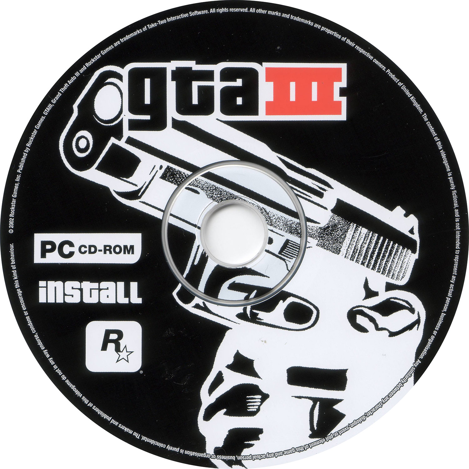 Grand Theft Auto 3 - CD obal 3
