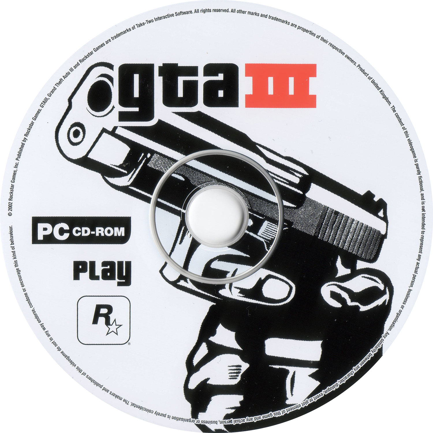 Grand Theft Auto 3 - CD obal 4