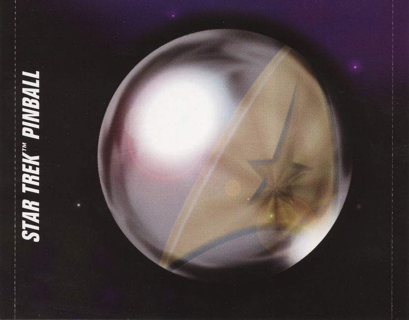 Star Trek Pinball - zadn vntorn CD obal