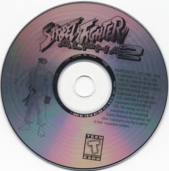 Street Fighter Alpha 2 - CD obal