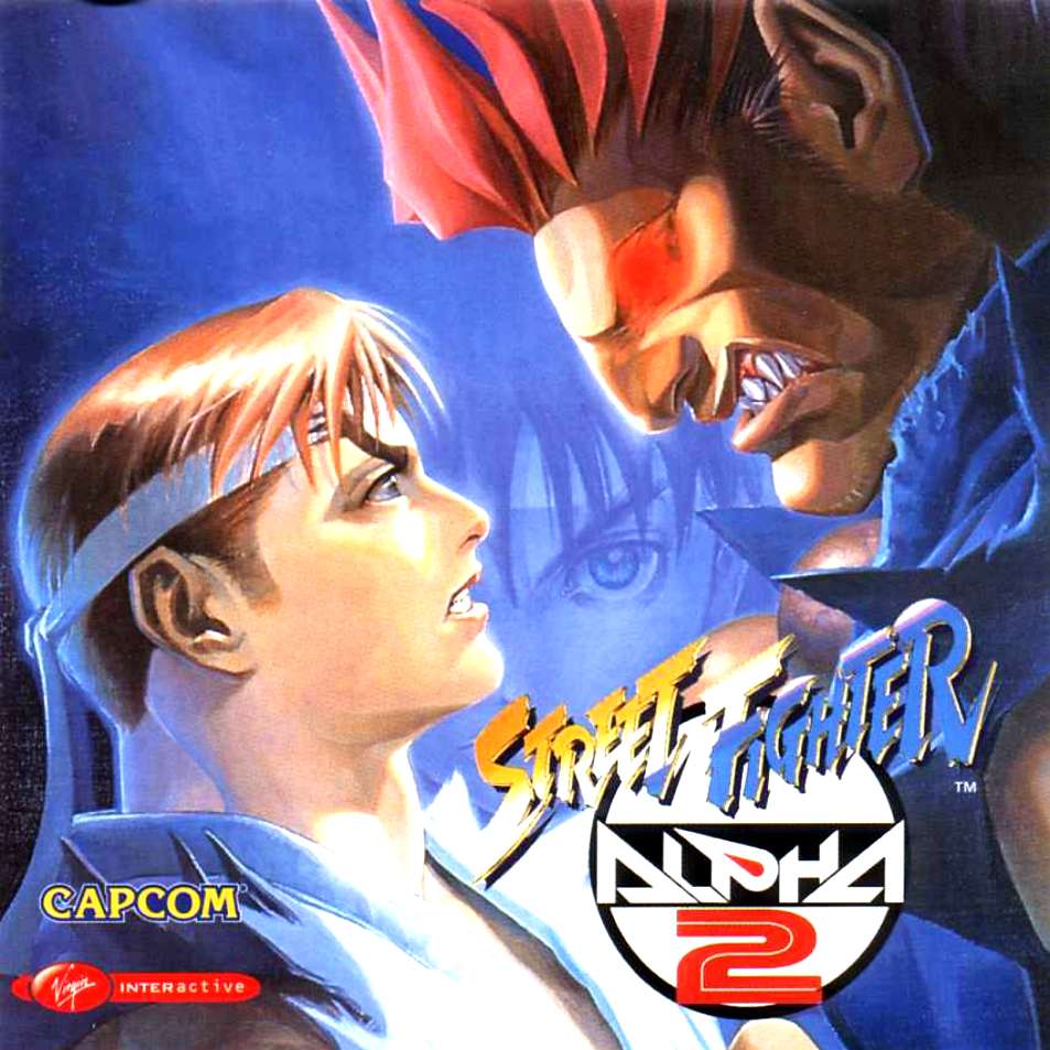 Street Fighter Alpha 2 - predn CD obal