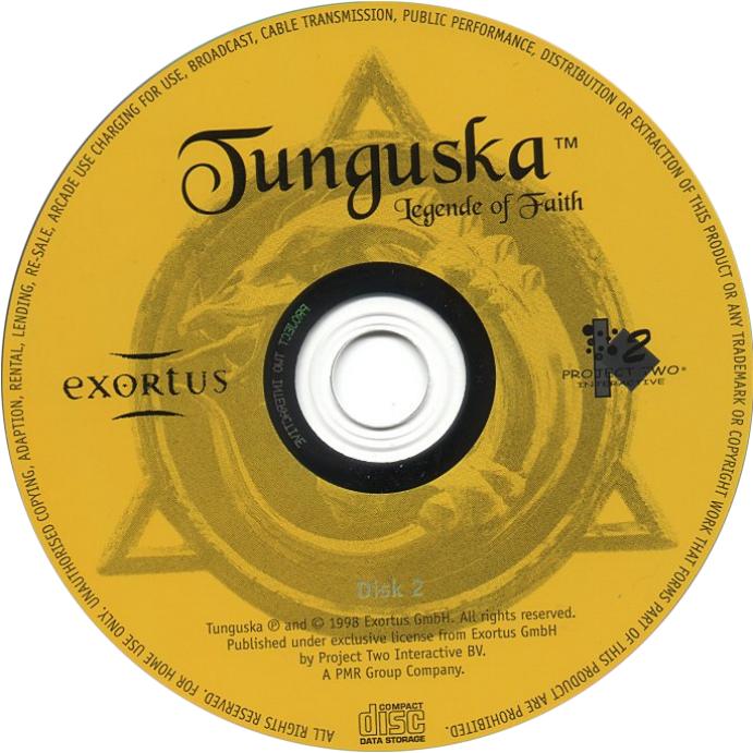 Tunguska: Legend of Faith - CD obal 2
