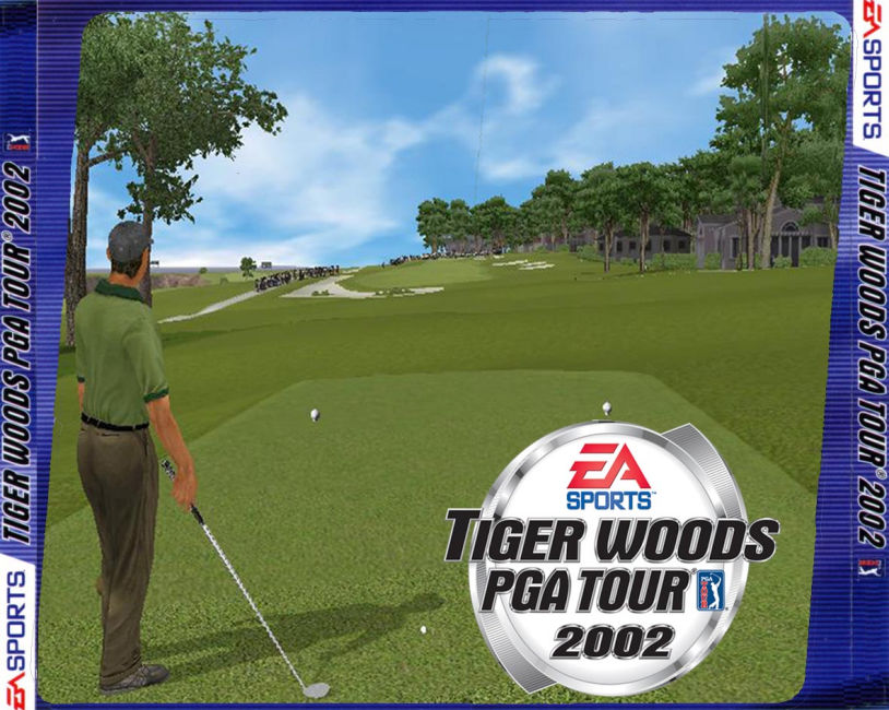 Tiger Woods PGA Tour 2002 - zadn CD obal