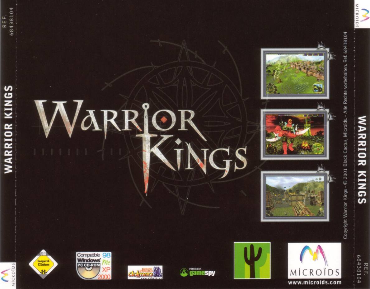 Warrior Kings - zadn CD obal 2