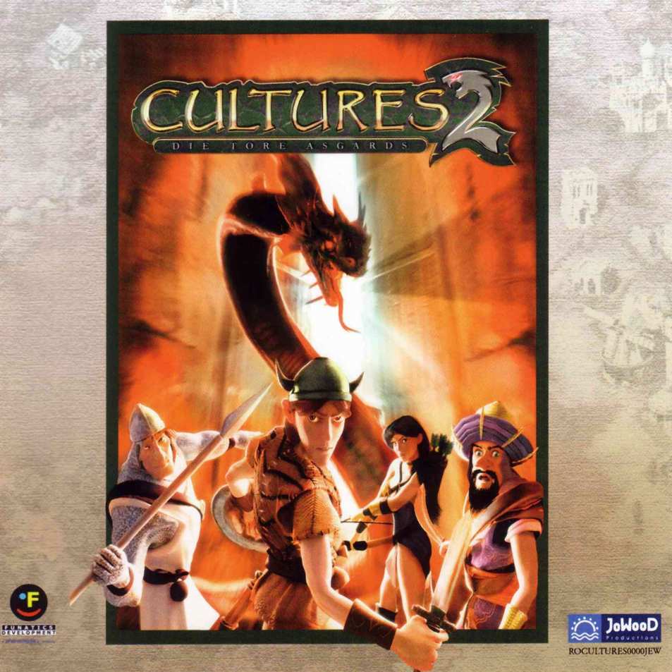 Cultures 2: The Gates of Asgard - predn CD obal