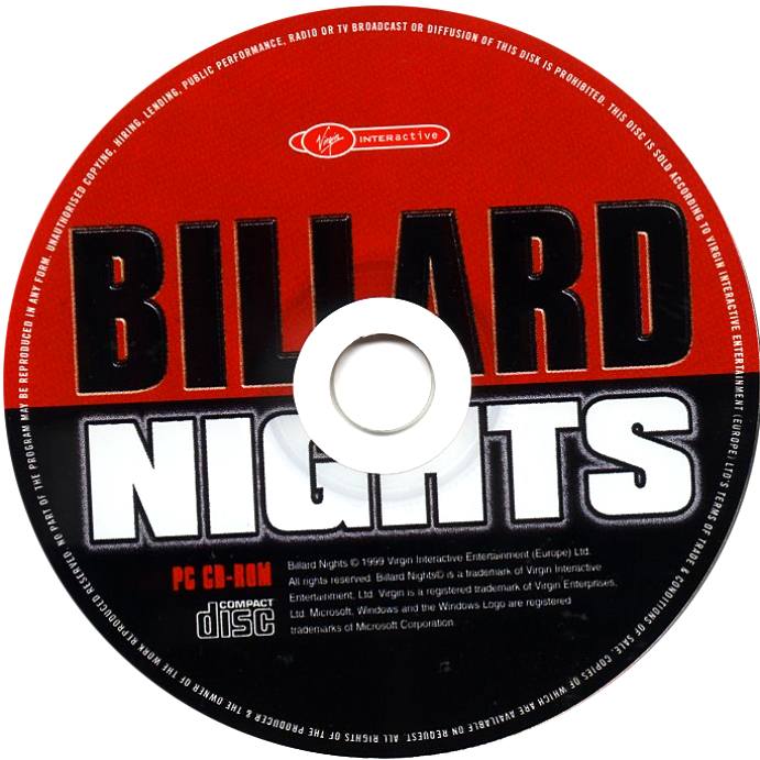 Billard Nights - CD obal