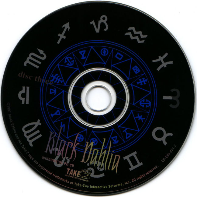 Black Dahlia - CD obal 3
