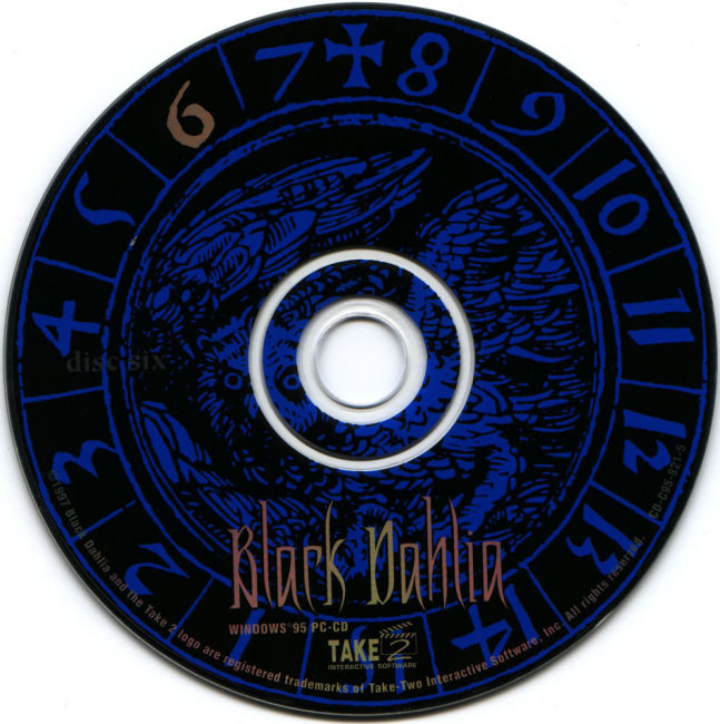 Black Dahlia - CD obal 6