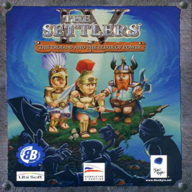 Settlers 4: The Trojans and the Elixir of Power - predn CD obal 2
