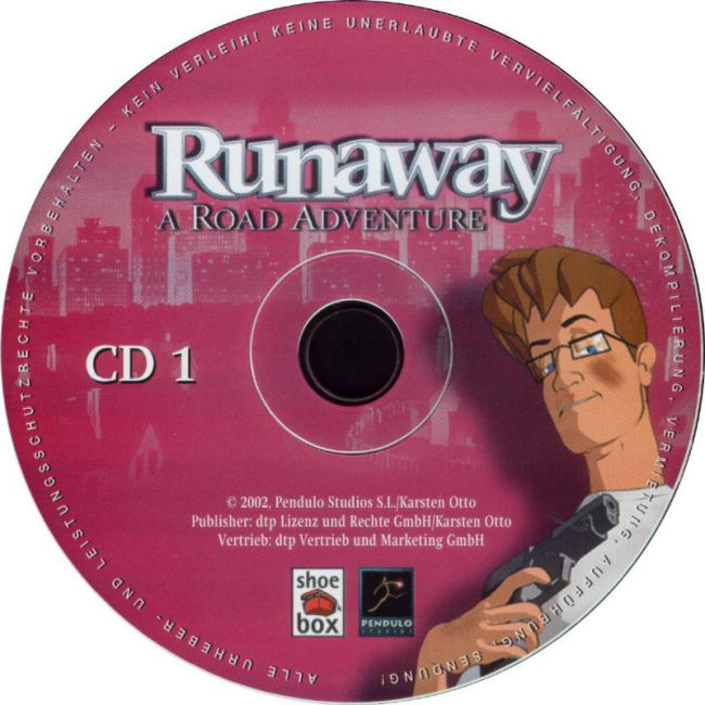 Runaway: A Road Adventure - CD obal