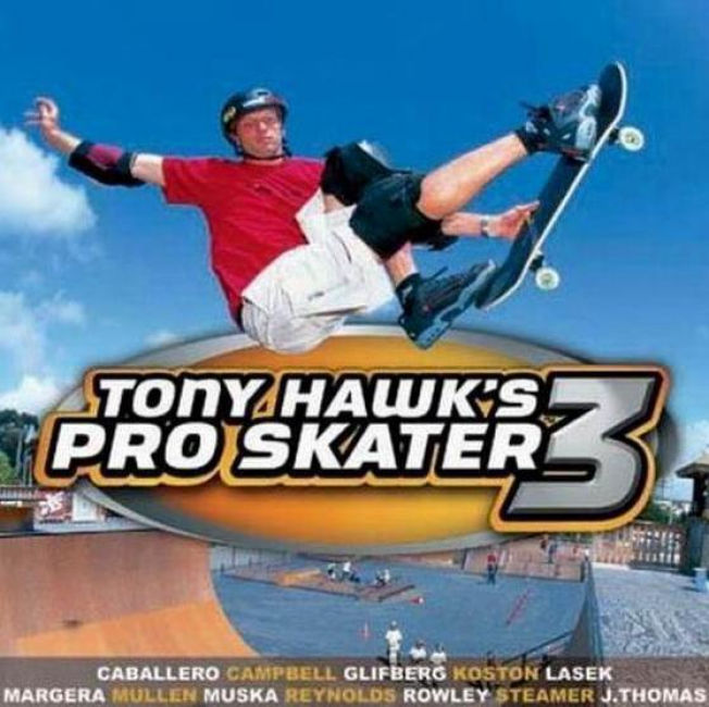 Tony Hawk's Pro Skater 3 - predn CD obal
