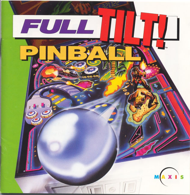 Full Tilt! Pinball - predn CD obal