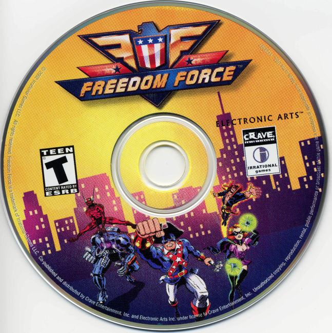 Freedom Force - CD obal