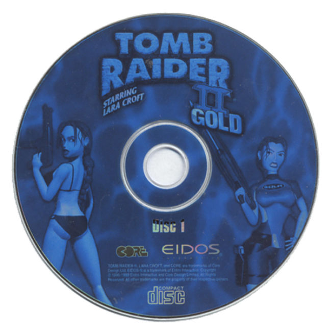 Tomb Raider 2: The Golden Mask - CD obal