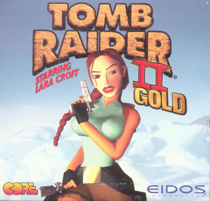Tomb Raider 2: The Golden Mask - predn CD obal