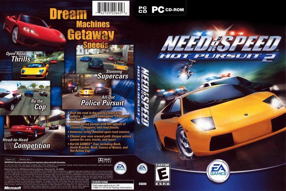 Need for Speed: Hot Pursuit 2 - DVD obal