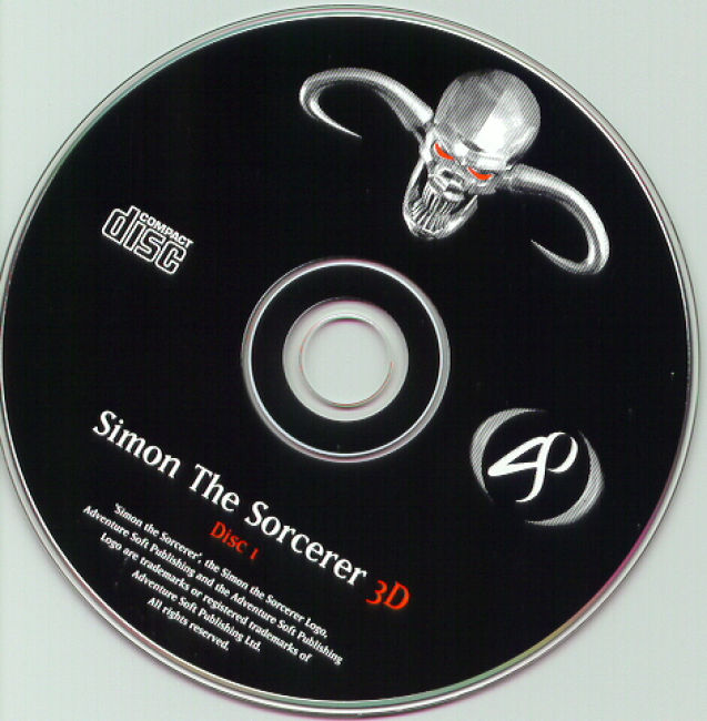 Simon the Sorcerer 3D - CD obal