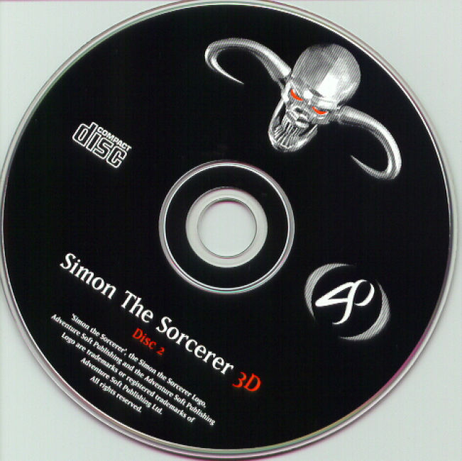 Simon the Sorcerer 3D - CD obal 2
