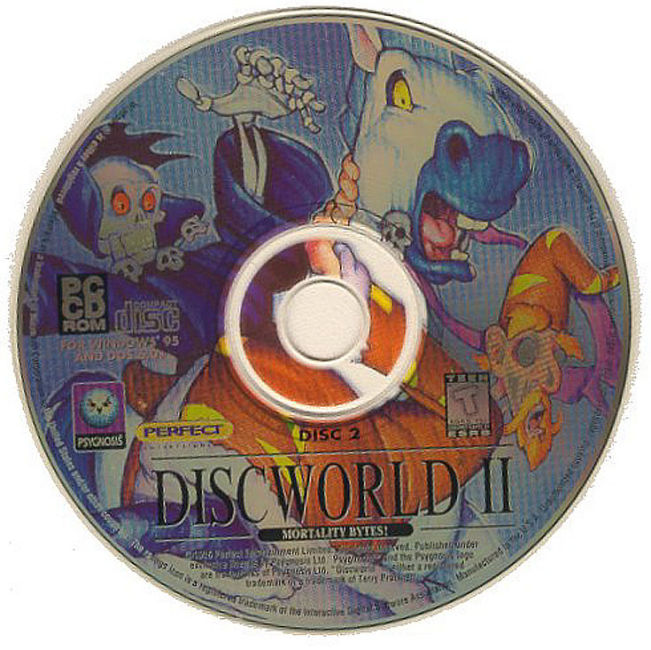 Discworld 2: Mortality Bytes - CD obal 2