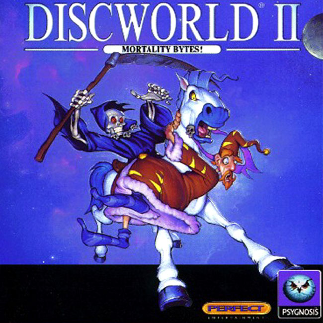 Discworld 2: Mortality Bytes - predn CD obal