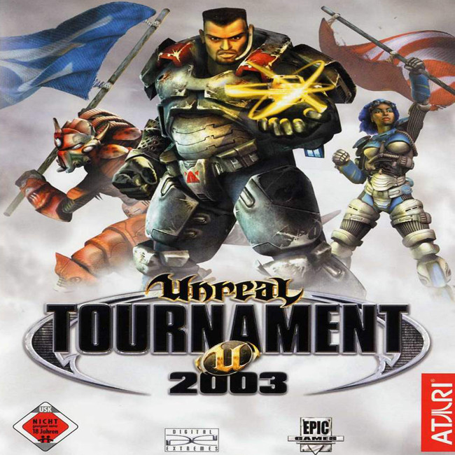 Unreal Tournament 2003 - predn CD obal 3