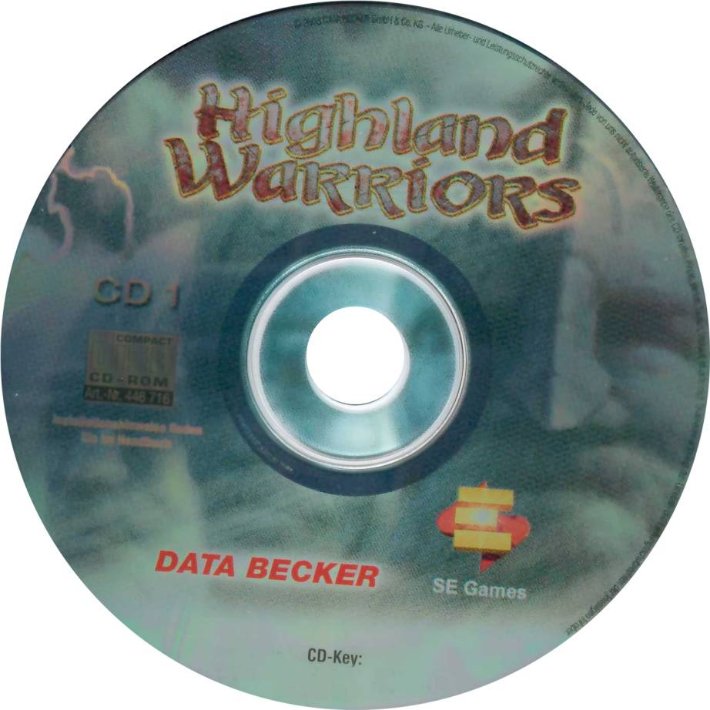 Highland Warriors - CD obal