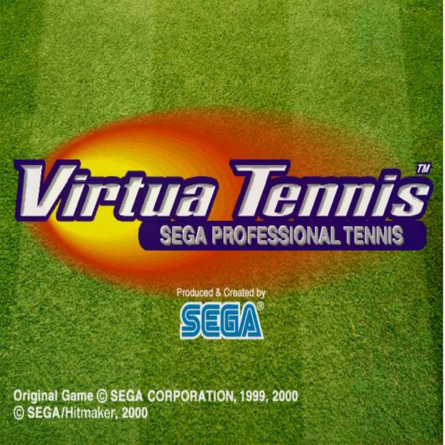 Virtua Tennis: Sega Professional Tennis - predn CD obal 2