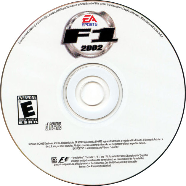 F1 2002 - CD obal 2