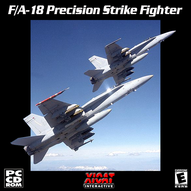 F/A-18 Precision Strike Fighter - predn CD obal