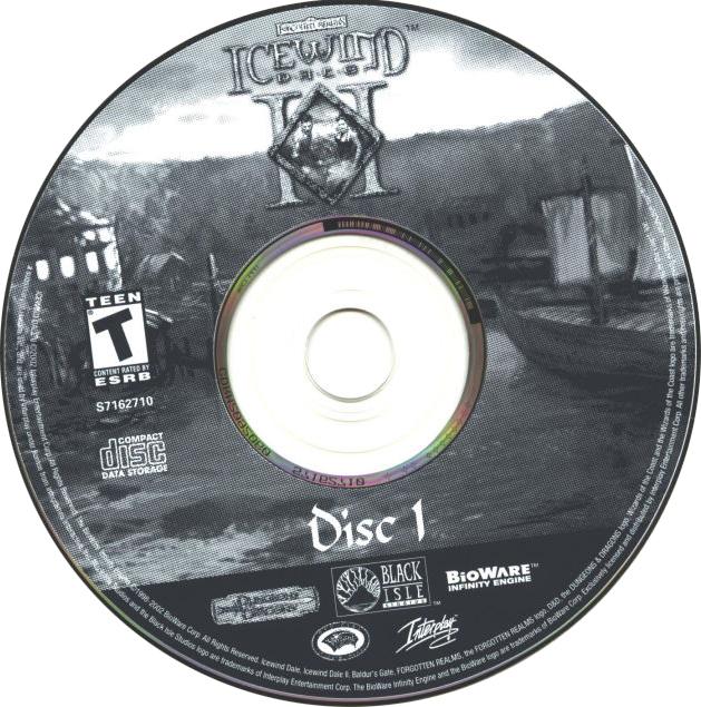Icewind Dale 2 - CD obal