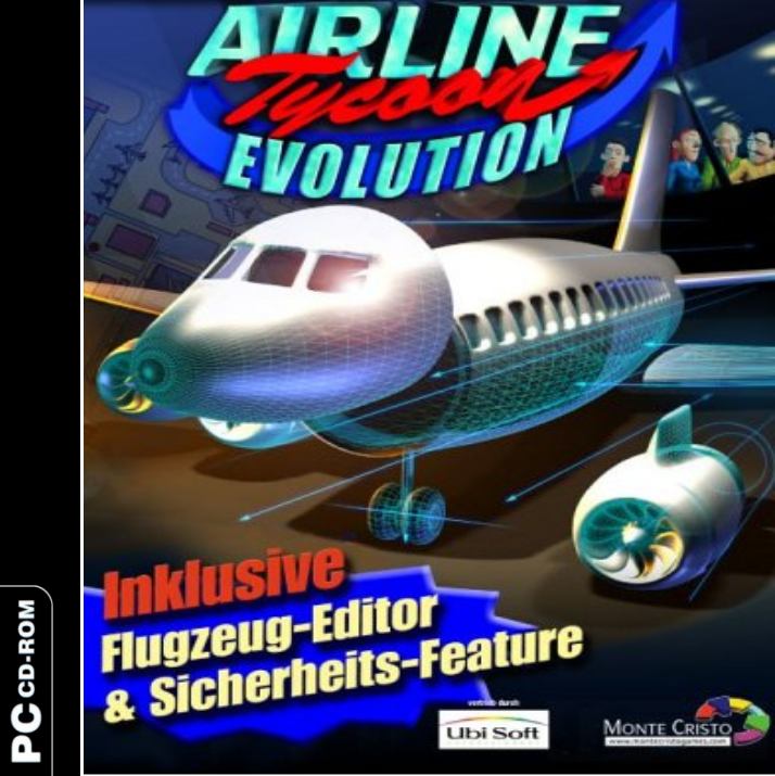 Airline Tycoon: Evolution - predn CD obal