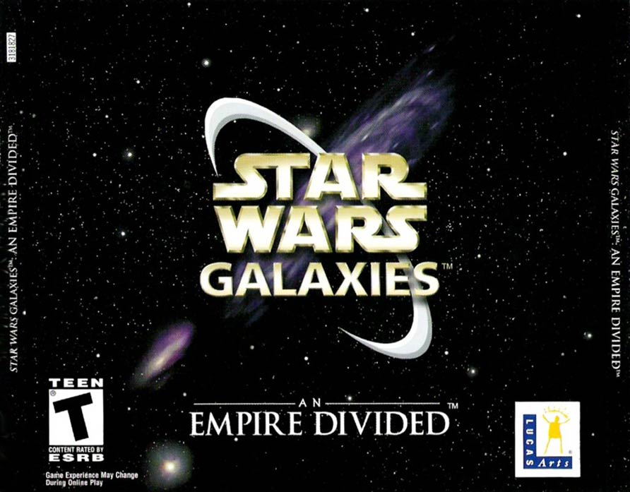 Star Wars Galaxies: An Empire Divided - predn CD obal
