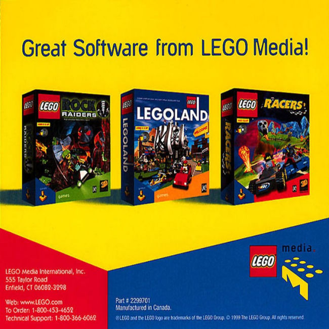 Lego Soccer Mania - predn vntorn CD obal