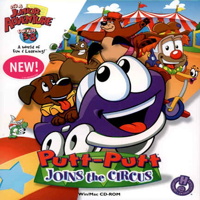 Putt-Putt Joins the Circus - predn CD obal
