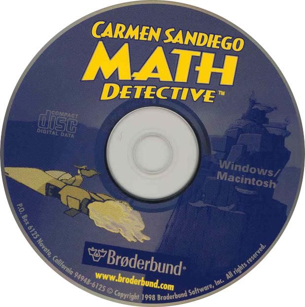 Carmen Sandiego: Math Detective - CD obal