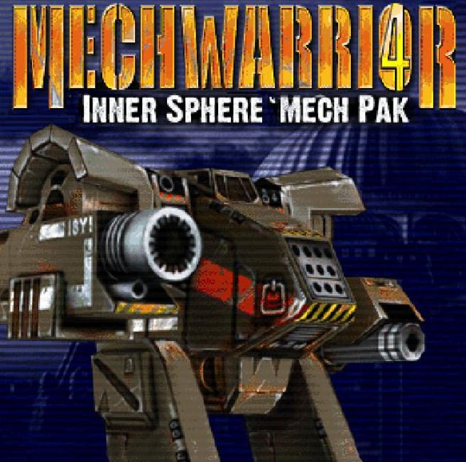 MechWarrior 4: Inner Sphere 'Mech Pak - predn CD obal