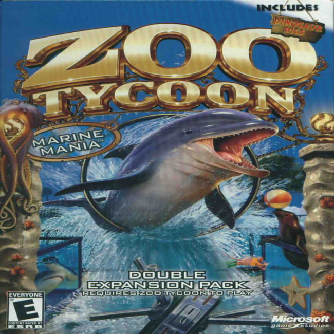 Zoo Tycoon: Marine Mania - predn CD obal